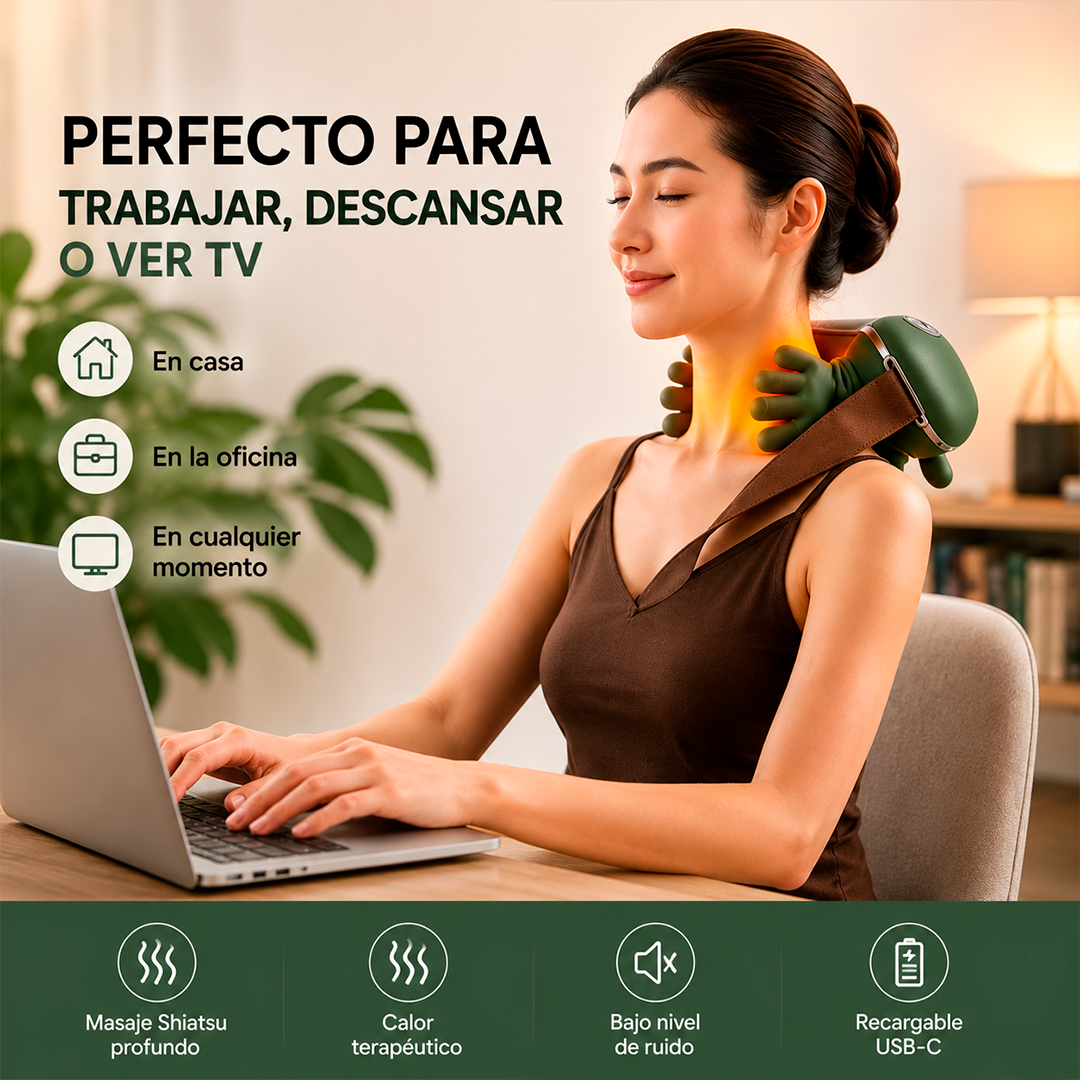 Perfecto para trabajar, descansar o ver TV