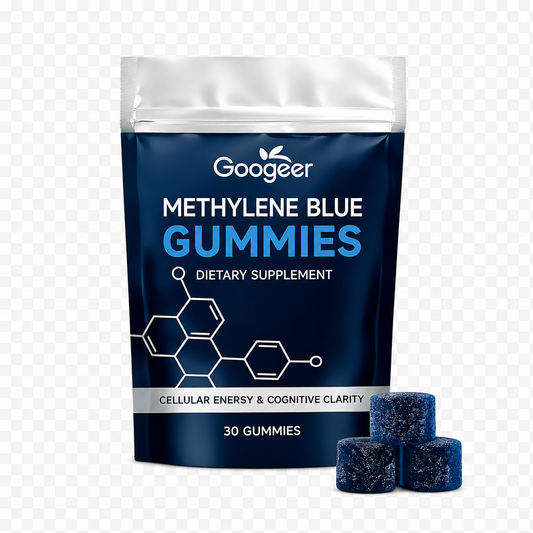 Gomitas azul de metileno / Apoya la Concentración, Enfoque, Rendimiento y Sistema Nervioso