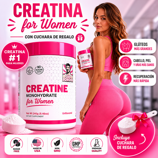 CREATINE WOMAN - GLUTEOS MAS GRANDES EN 30 DÍAS 🍑