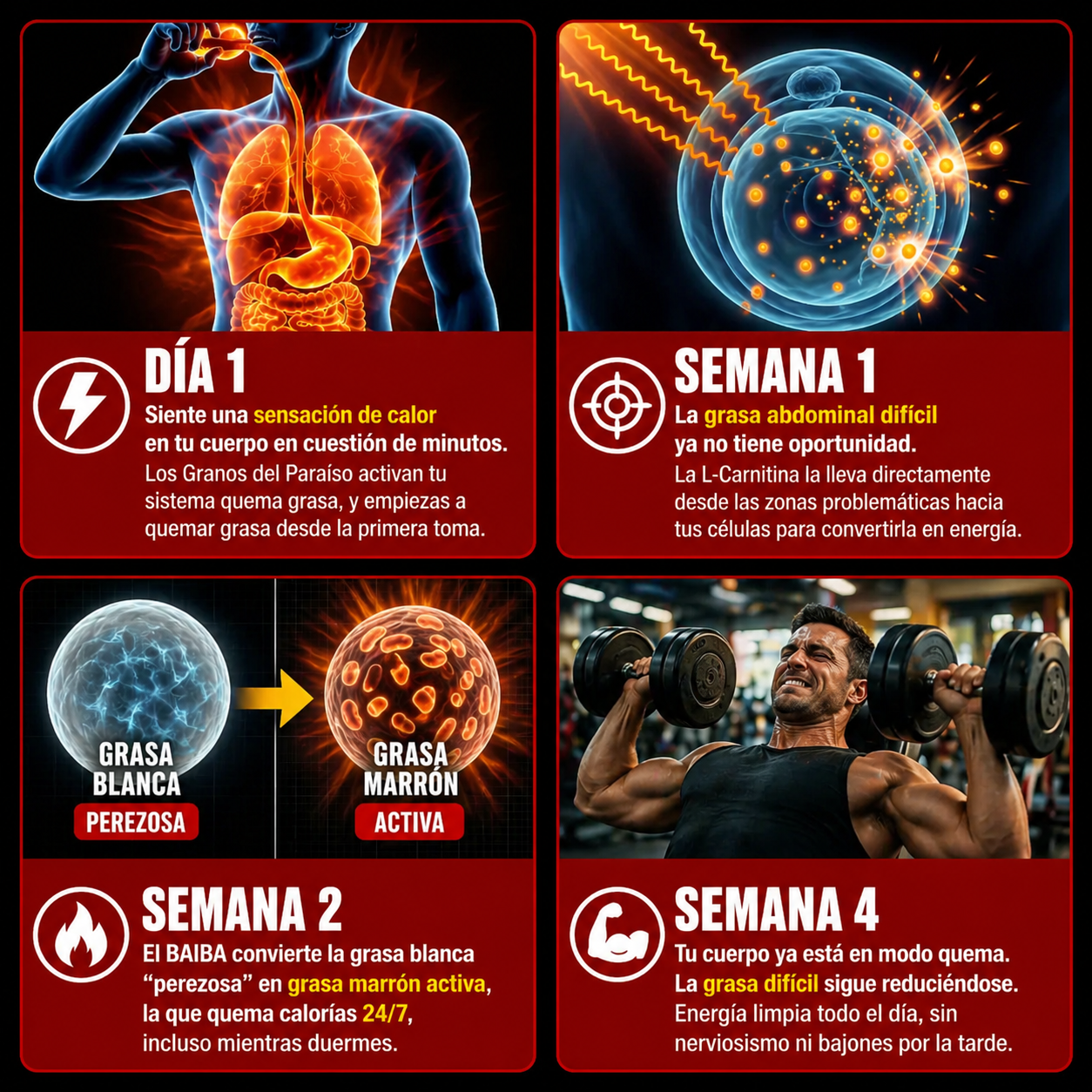 L-Carnitine / Apoya la quema de grasa y el rendimiento