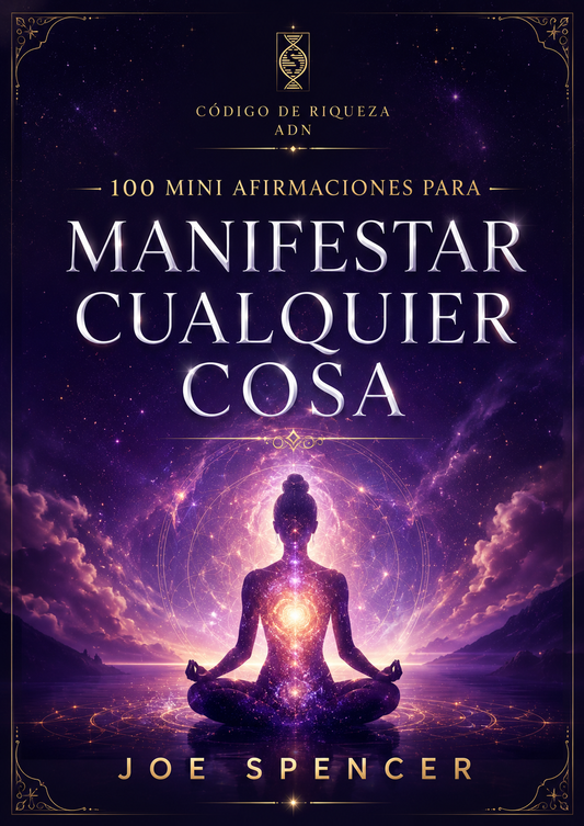 Ebook “100 mini afirmaciones para manifestar cualquier cosa"