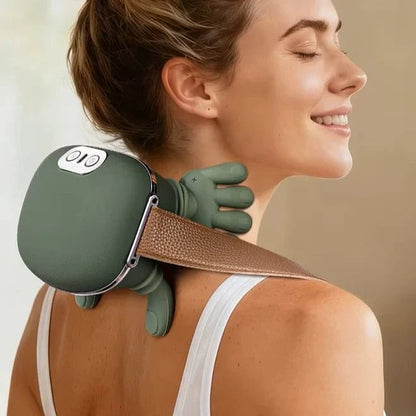 Masajeador Manitos Cuello Hombro Pierna Con Calor Recargable