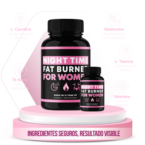 NIGHT TIME QUEMADOR DE GRASA NOCTURNO