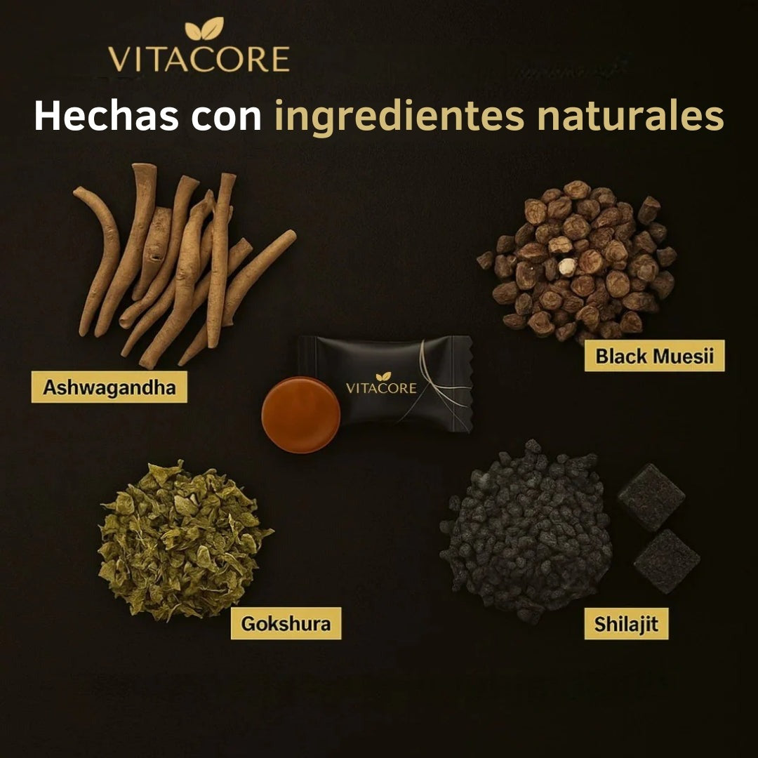 Shilajit Gummies + Maca Negra Premium