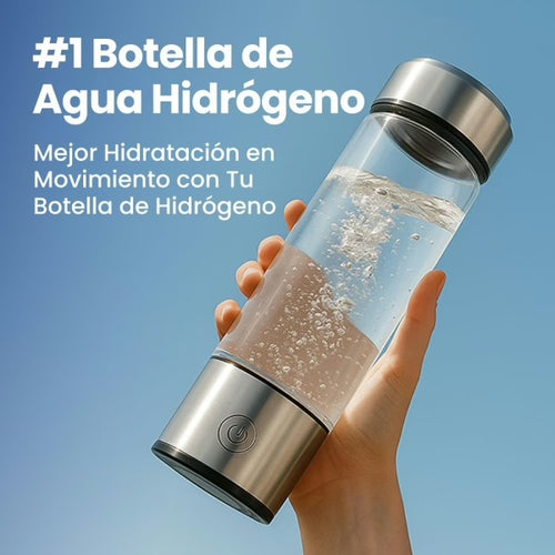 AliveBlue: Botella de Agua de Hidrógeno